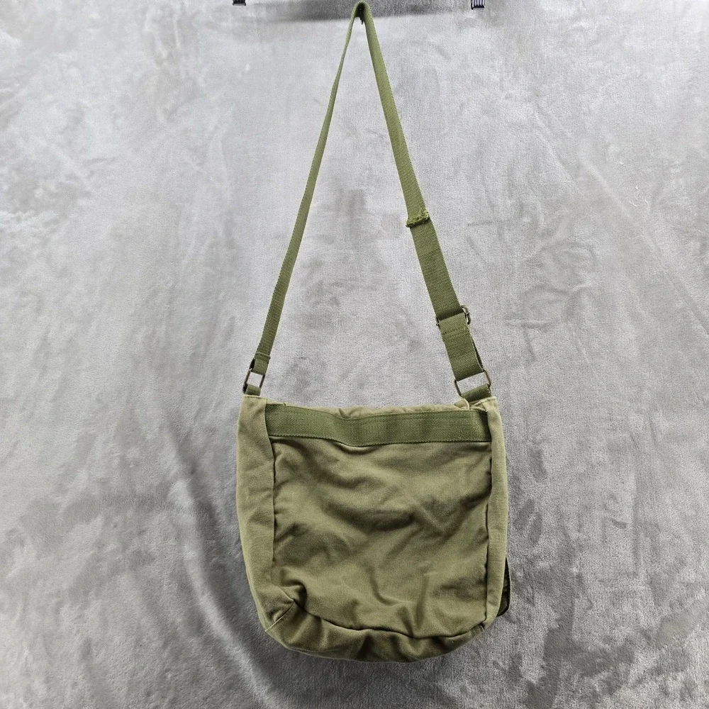 VTG Disney Parks Messenger Bag Green Animal Kingdom Canvas Crossbody